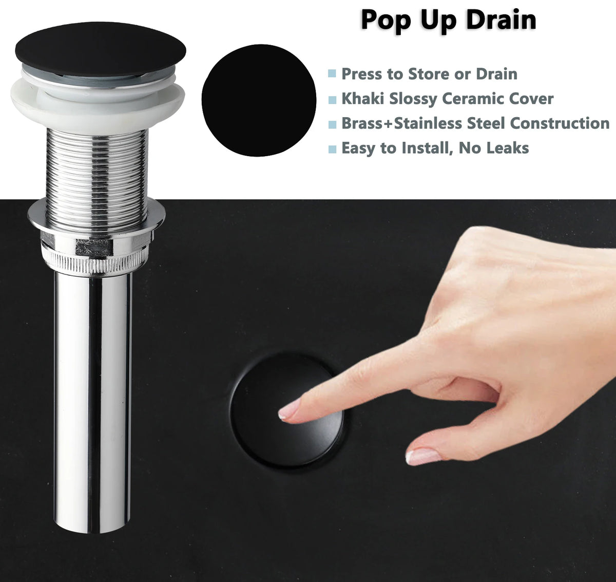 KEMAIDI Bathroom Sink Faucet Combo Vessel Sink Countertop Basin Bathroom Contemporary Washbasin Bowl with  Multiple Shape Sinks