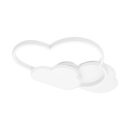 LED Cloud Ceiling Light Modern Home Decorative Lamp Lighting Fixture 42W for Bedroom Living Dining Room Chandelier Indoor
