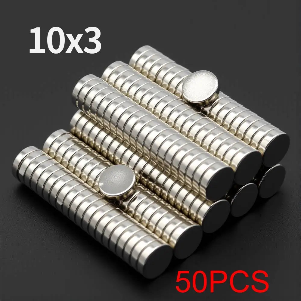 Powerful Neodymium Magnet N35 NdfeB Permanent Magnetic imanes Round Super Strong Fridge Magnets DIY 2/4/5/6/8/10x2/3mm