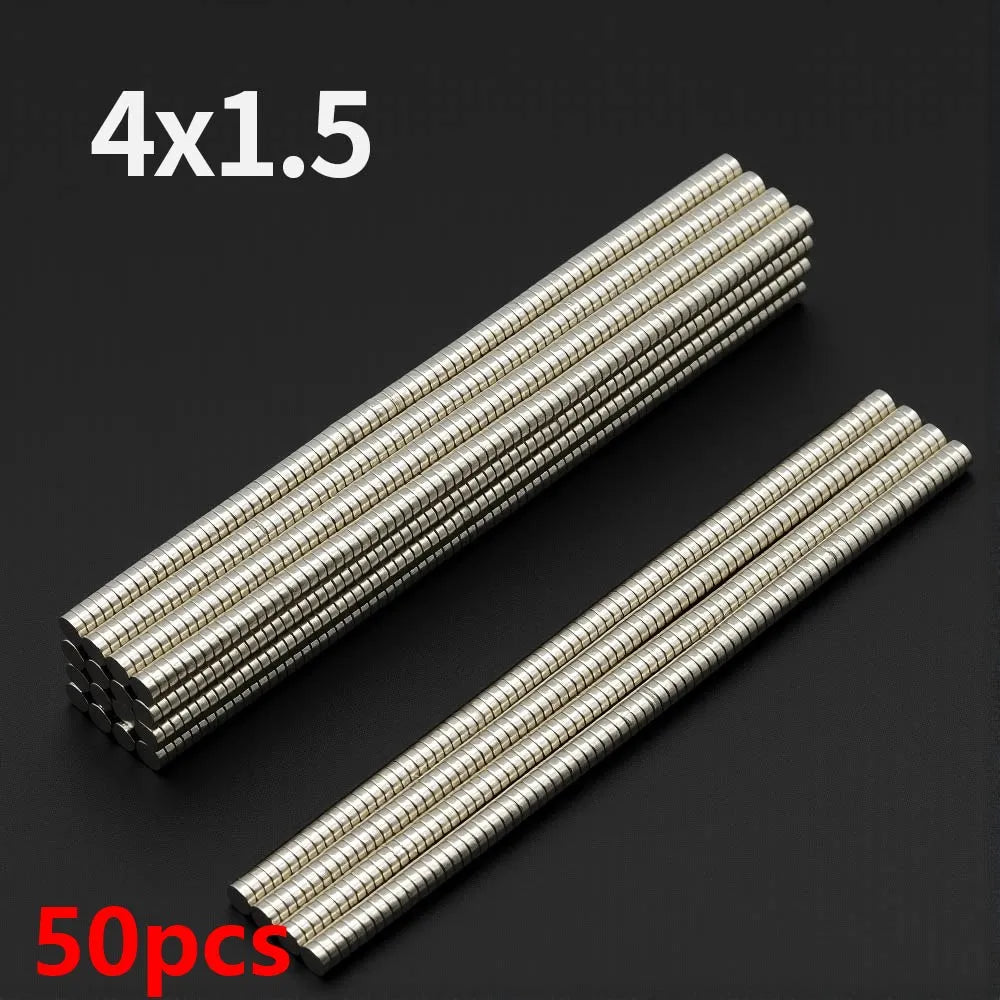 Powerful Neodymium Magnet N35 NdfeB Permanent Magnetic imanes Round Super Strong Fridge Magnets DIY 2/4/5/6/8/10x2/3mm