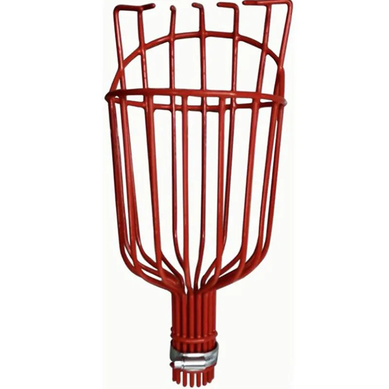 Deep Basket Fruit Picker Head Convenient Fruit Picker Catcher Apple Peach Picking Farm Garden Picking Device Garden Tools